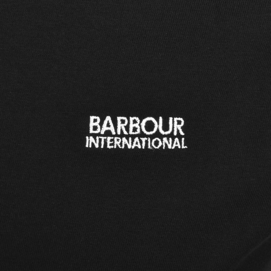 Image number 3 for Barbour International Buxton T Shirt Black