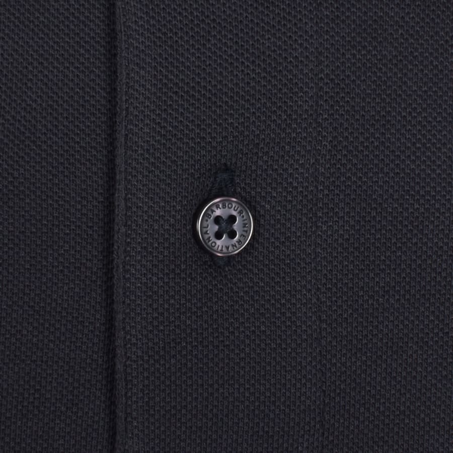 Image number 4 for Barbour International Essential Polo T Shirt Navy