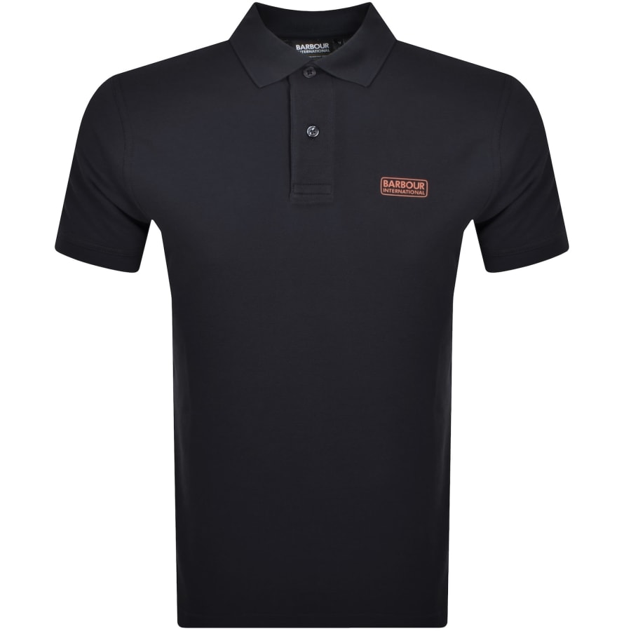 Image number 1 for Barbour International Essential Polo T Shirt Navy