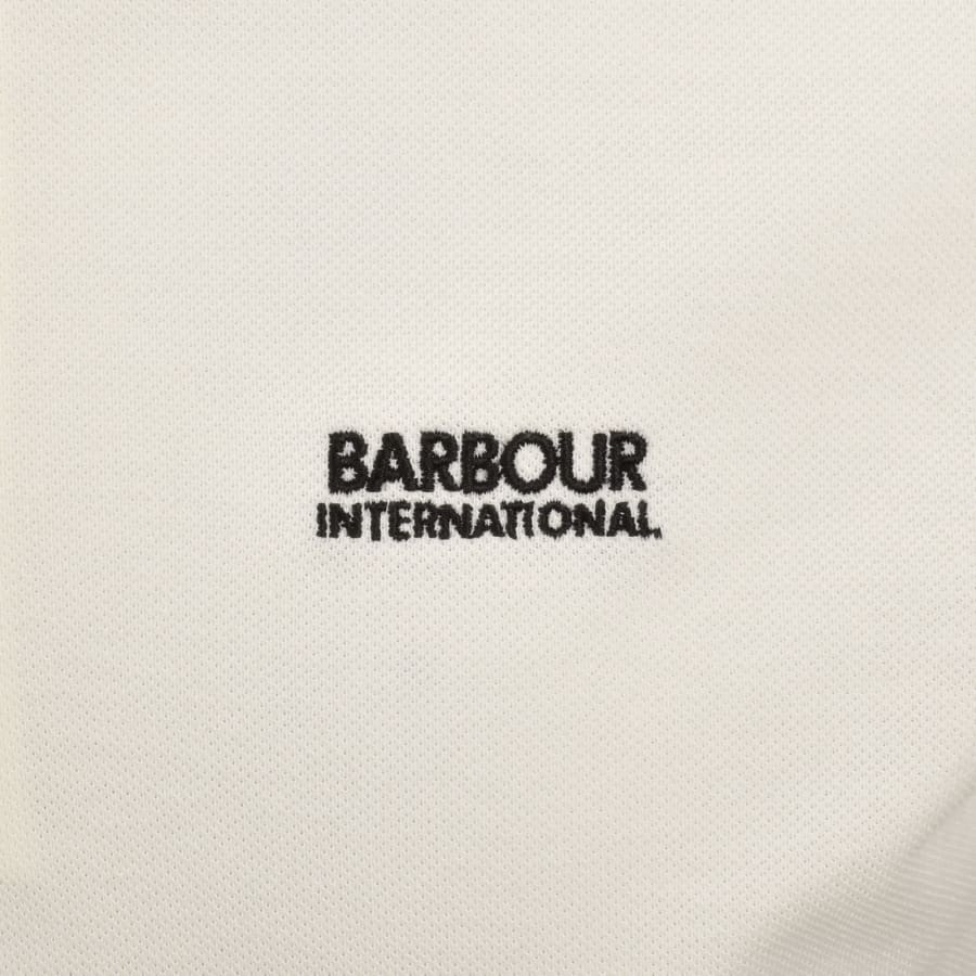 Image number 3 for Barbour International Buxton Polo T Shirt Cream