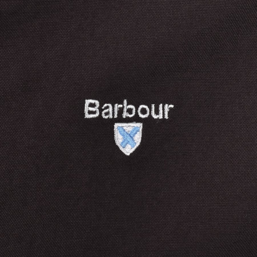 Image number 3 for Barbour Long Sleeved Oxtown Shirt Brown