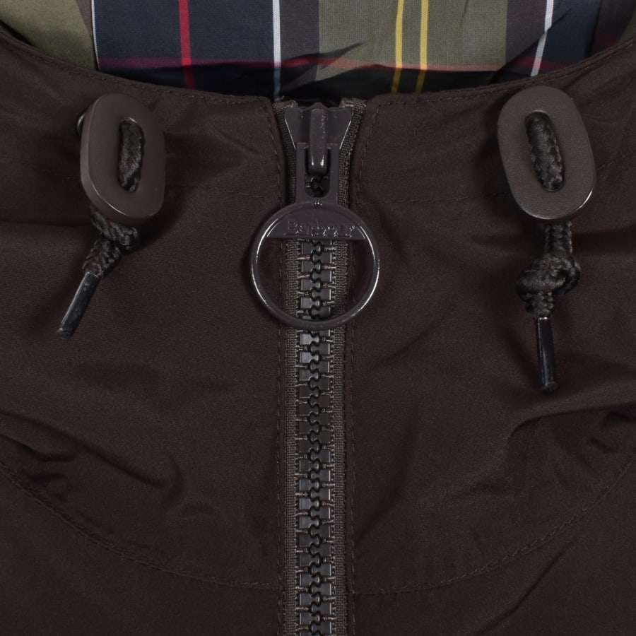 Image number 5 for Barbour Domus Waterproof Jacket Brown