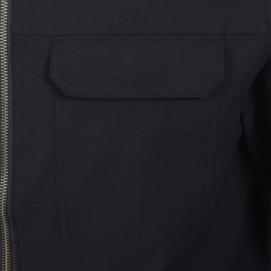 Image number 5 for Barbour International Ash Overshirt Navy