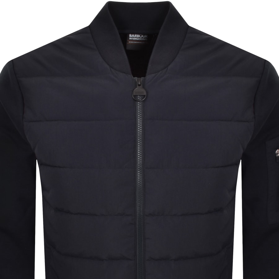 Image number 3 for Barbour International Holmes Sweatshirt Navy