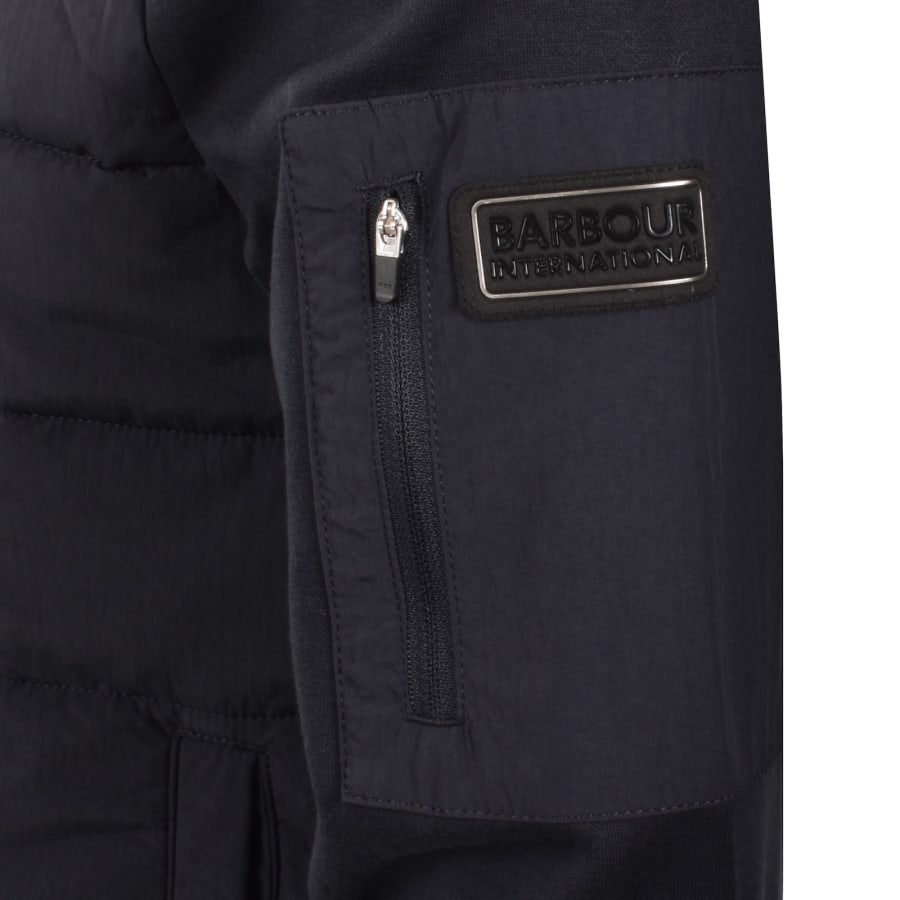 Image number 4 for Barbour International Holmes Sweatshirt Navy