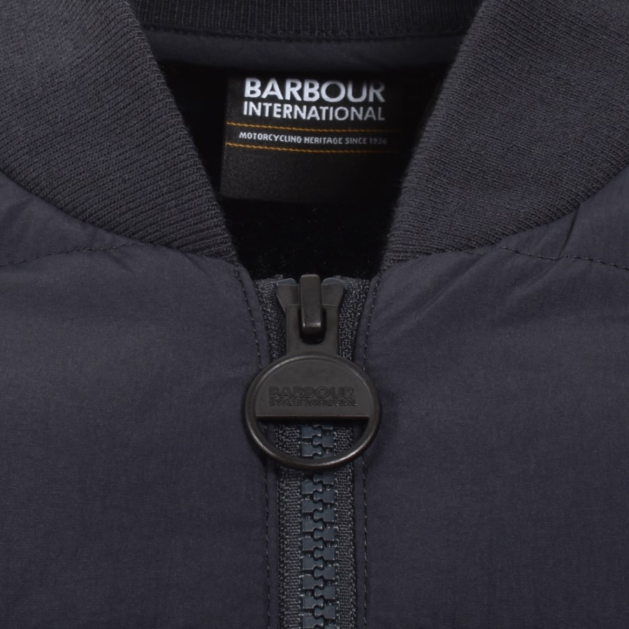 Image number 5 for Barbour International Holmes Sweatshirt Navy