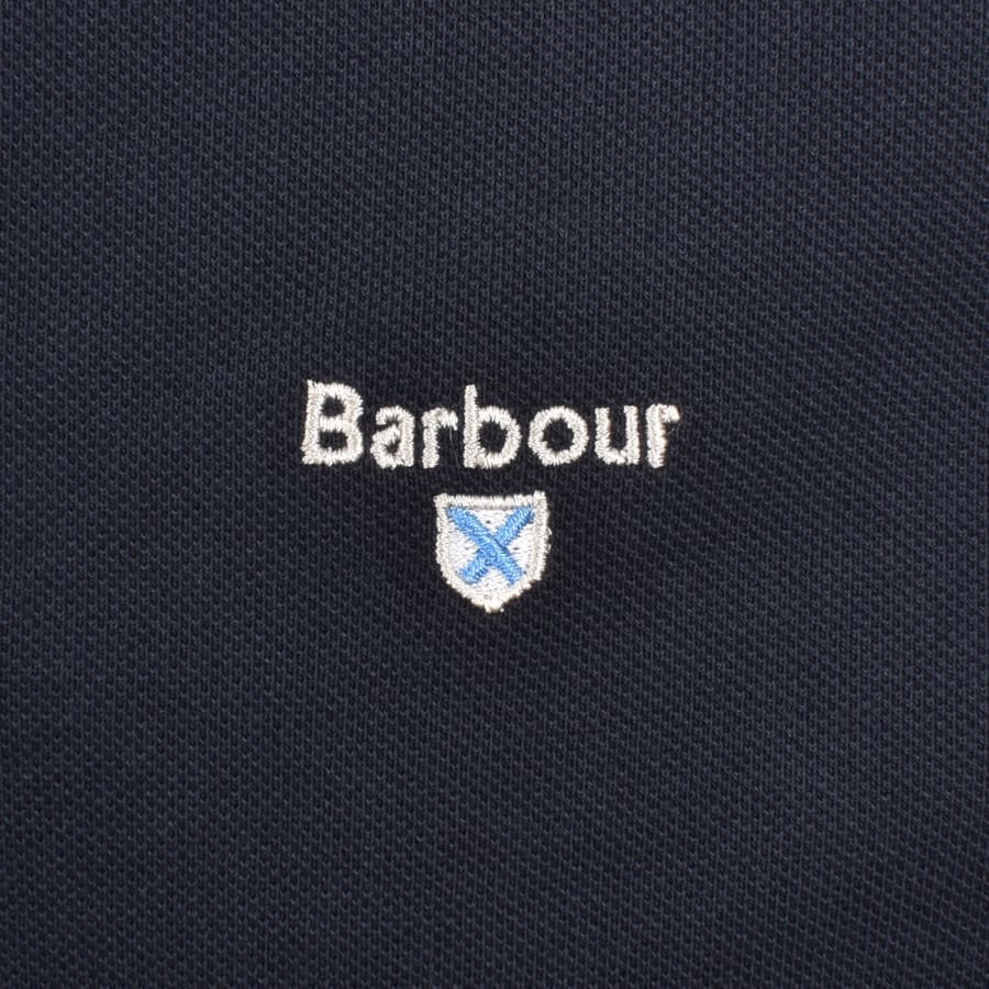 Image number 3 for Barbour Fielding Polo T Shirt Navy