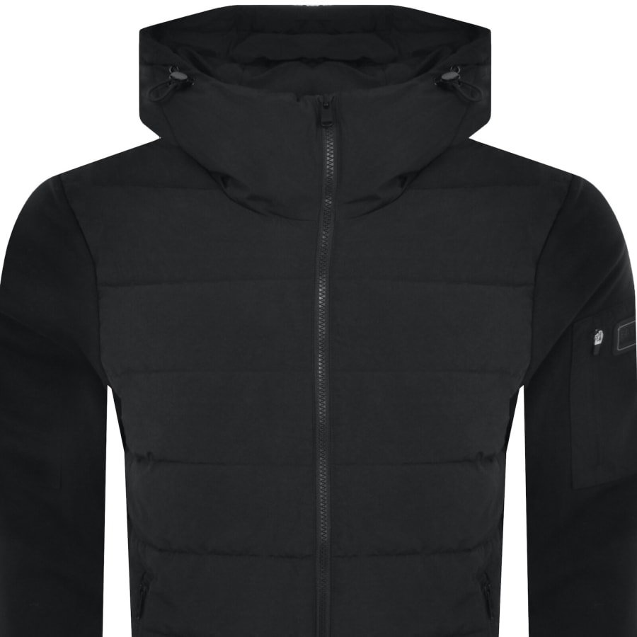 Image number 2 for Barbour International Stanley Quilted Jacket Black