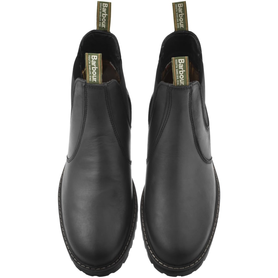 Image number 3 for Barbour Patton Chelsea Boots Black