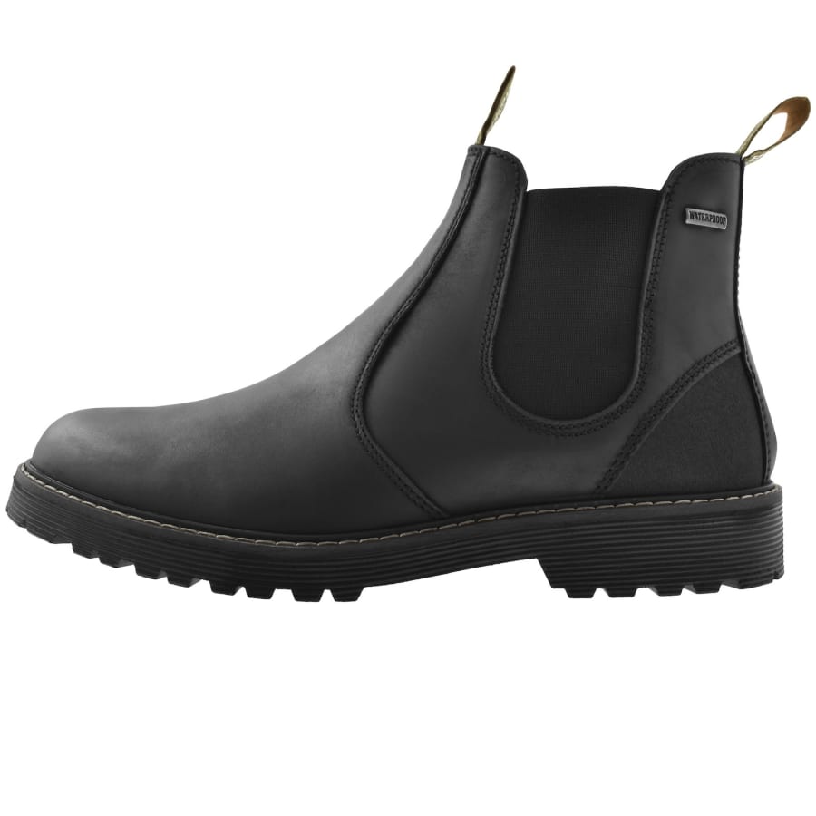 Image number 1 for Barbour Patton Chelsea Boots Black
