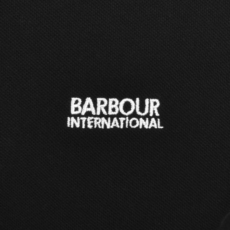 Image number 3 for Barbour International Buxton Polo T Shirt Black