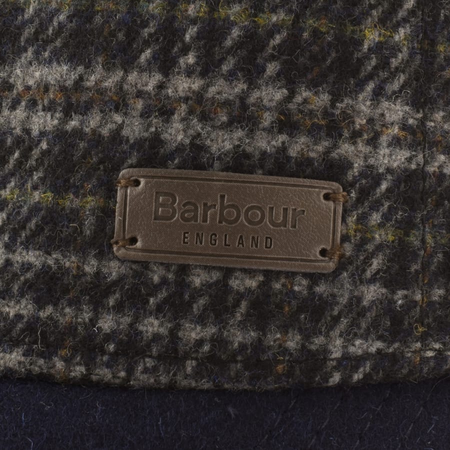 Image number 4 for Barbour Clyde Tartan Cap Navy