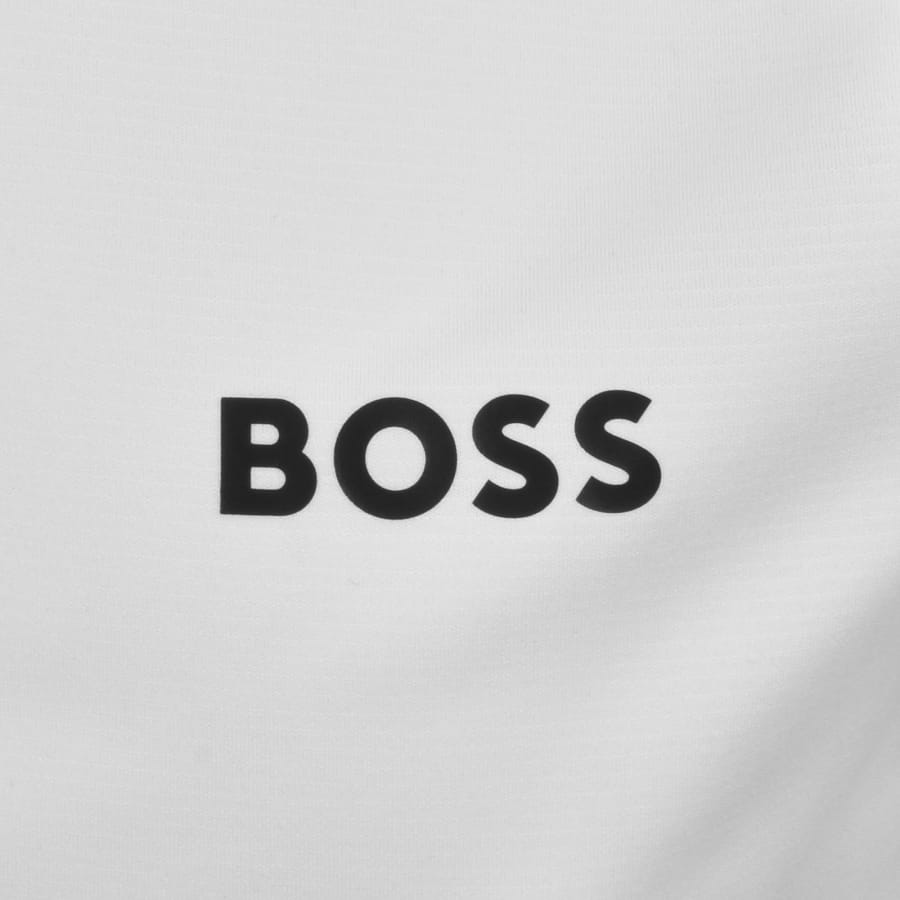 Image number 3 for BOSS Quick Dry Slim Polo T Shirt White