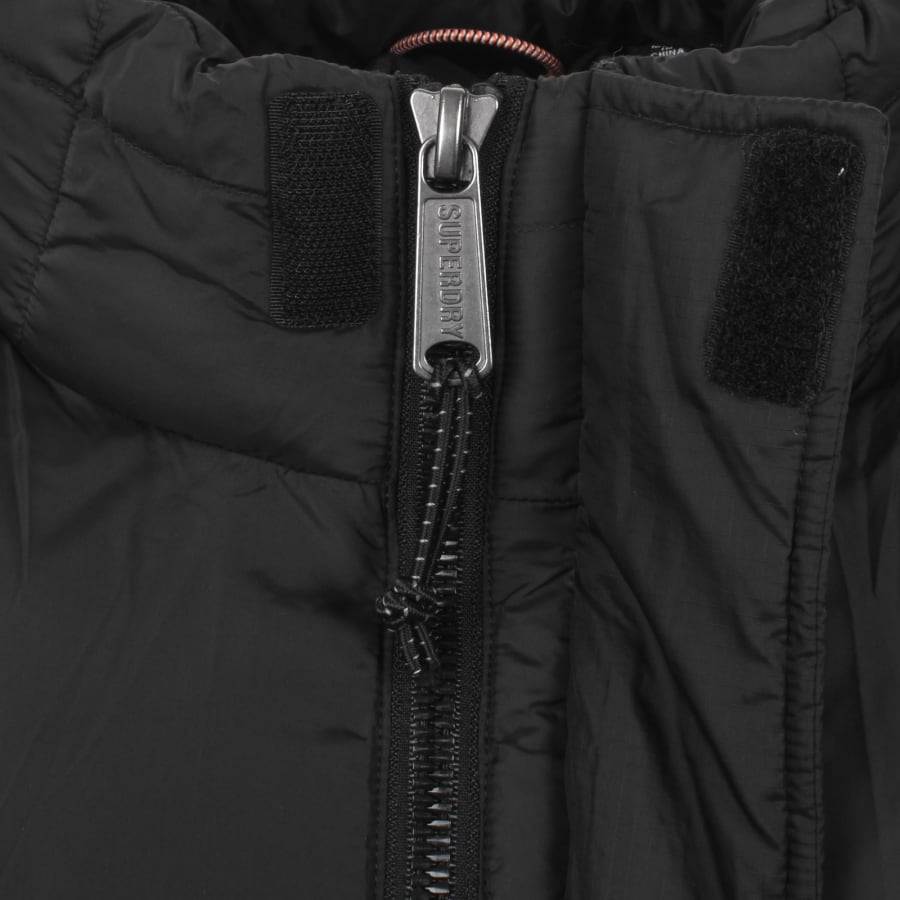 Image number 4 for Superdry Tech Padded Jacket Black