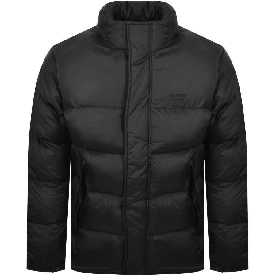 Image number 1 for Superdry Tech Padded Jacket Black