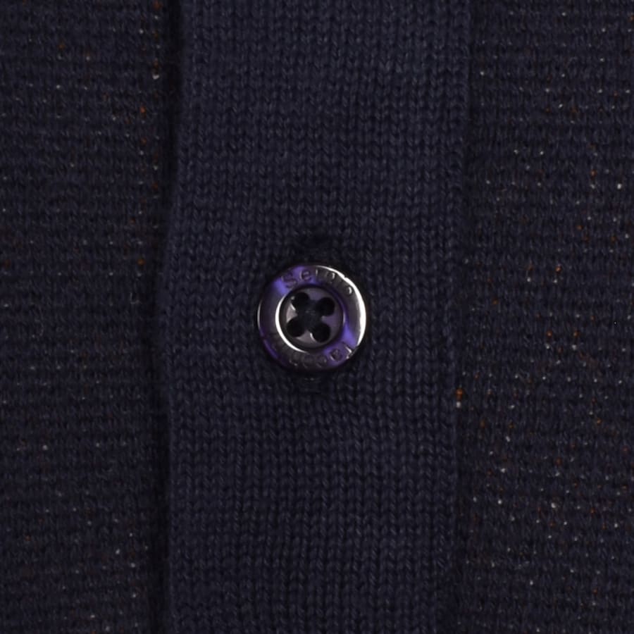 Image number 4 for Sergio Tacchini Carezza Knit Polo Navy