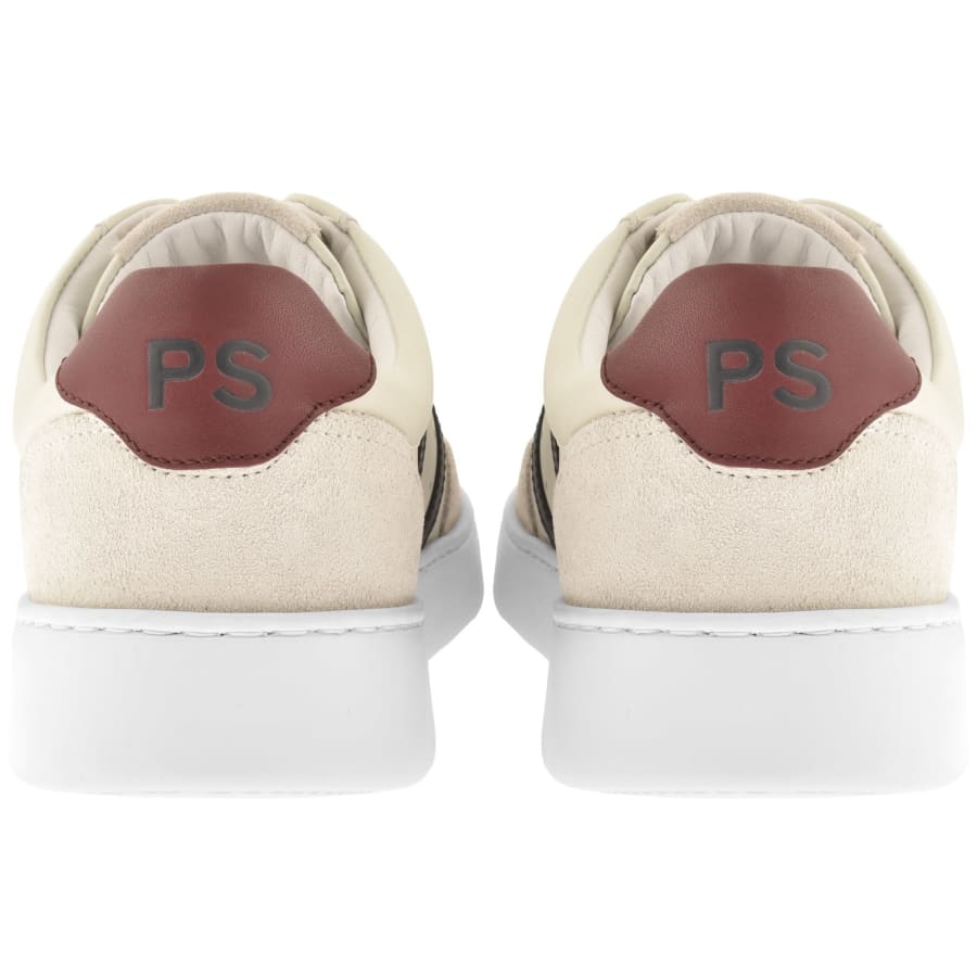 Image number 2 for Paul Smith Birch Trainers Cream
