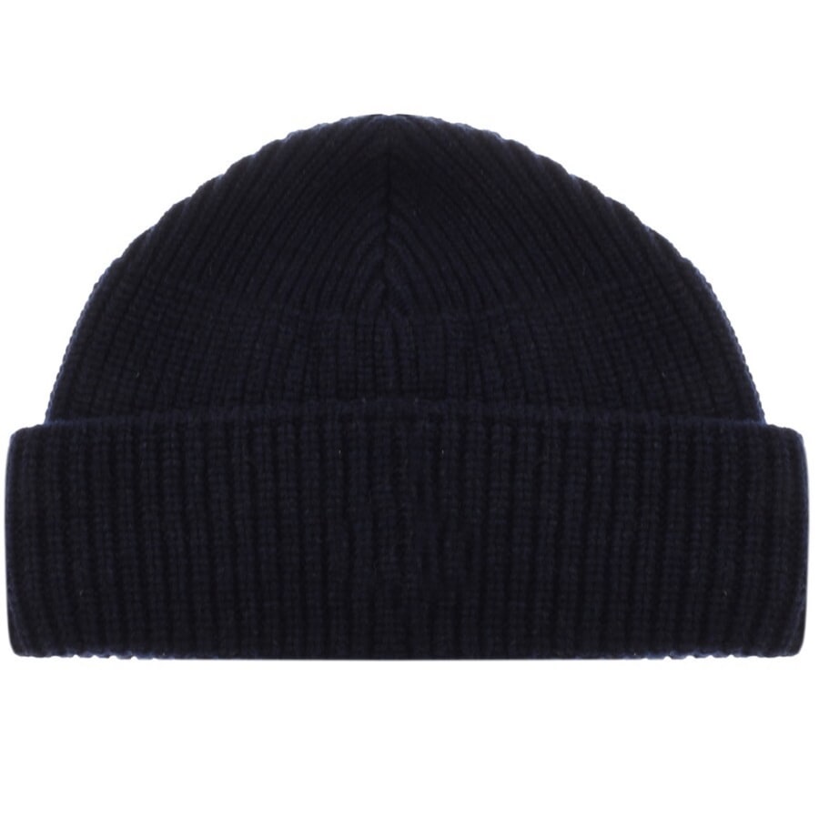 Image number 2 for Vivienne Westwood Wool Knit Beanie Navy