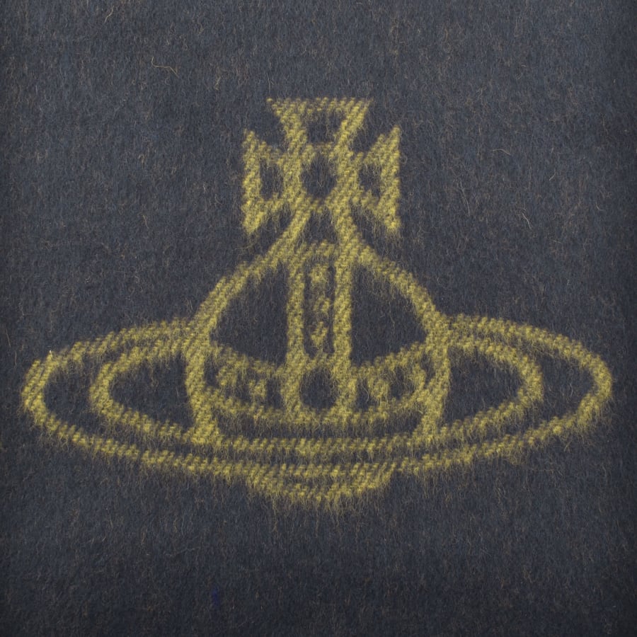 Image number 2 for Vivienne Westwood Logo Scarf Navy