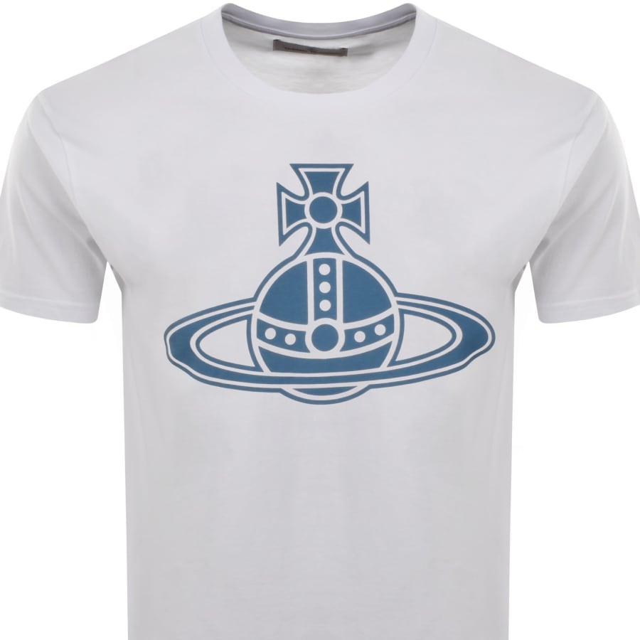Image number 2 for Vivienne Westwood Paris Orb Classic T Shirt White
