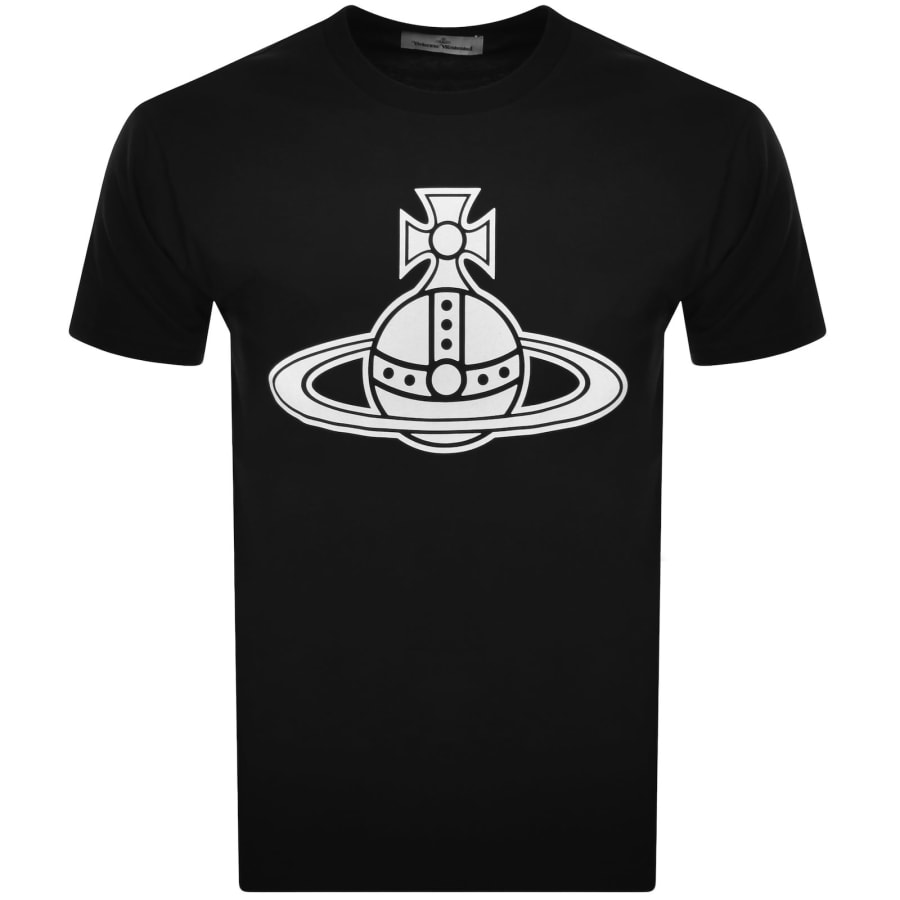 Image number 1 for Vivienne Westwood Paris Orb Classic T Shirt Black