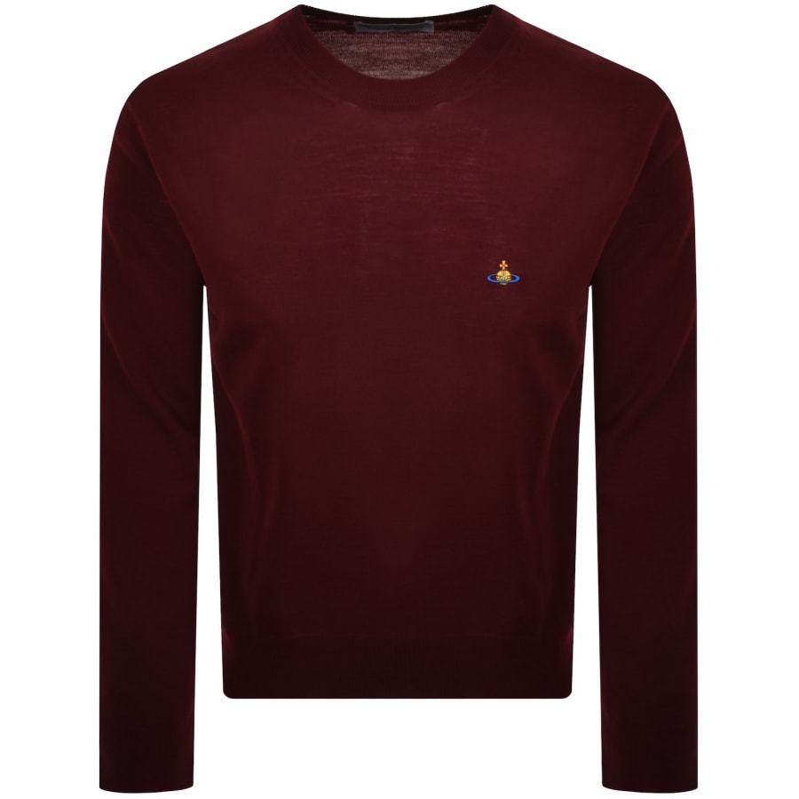 Image number 1 for Vivienne Westwood Alex Round Neck Jumper Red