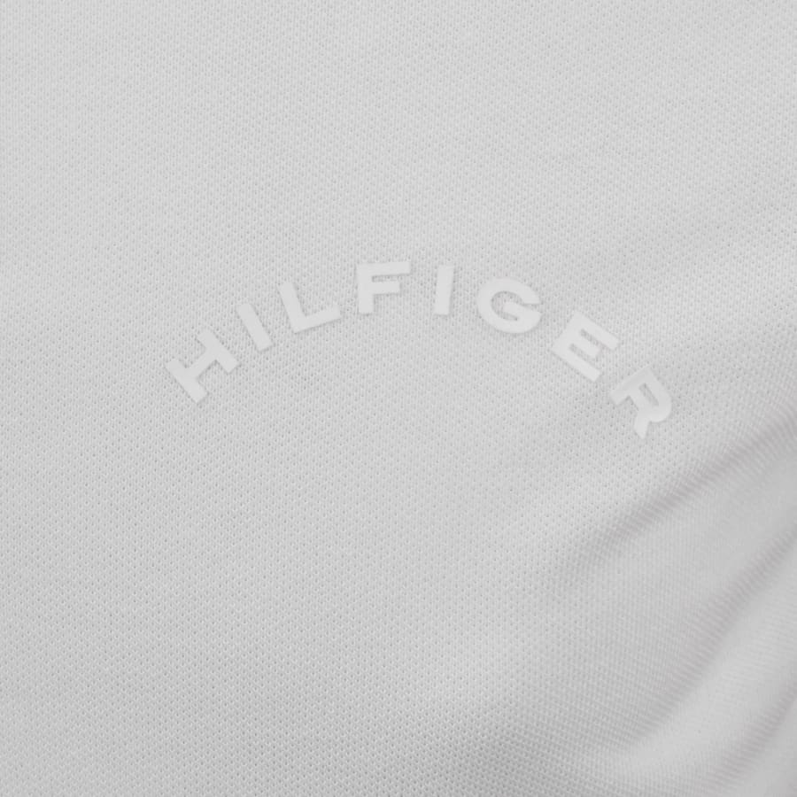 Image number 3 for Tommy Hilfiger Sleeve Tape Polo T Shirt White