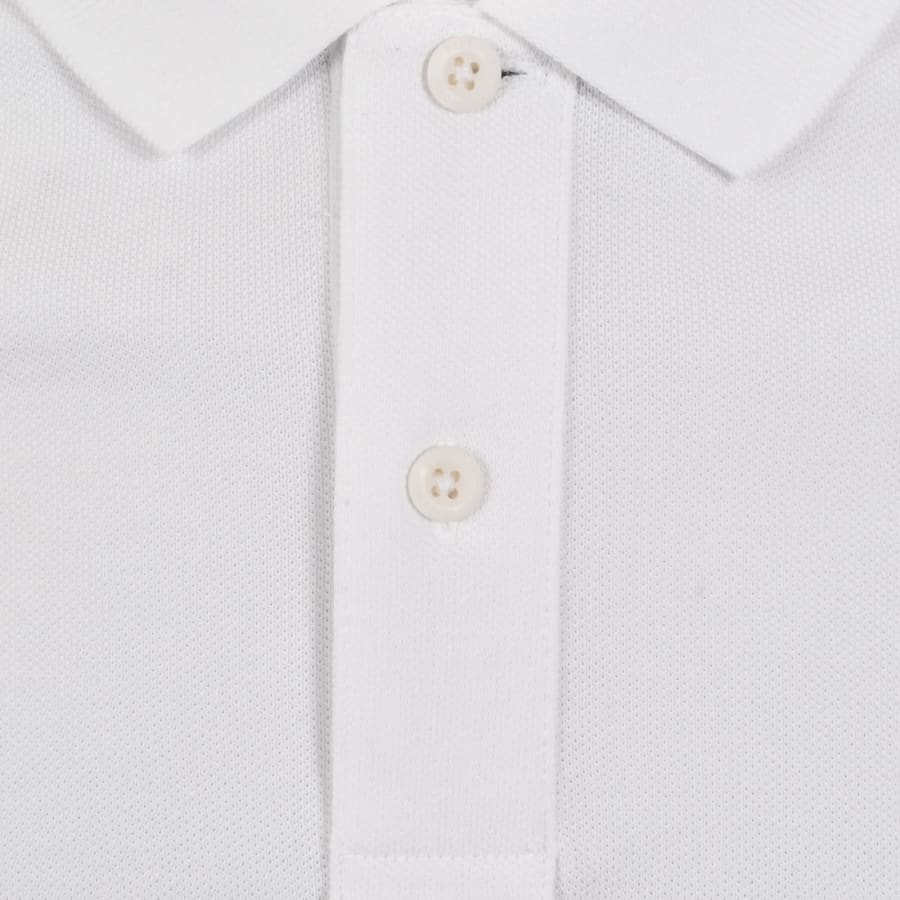 Image number 5 for Tommy Hilfiger Sleeve Tape Polo T Shirt White