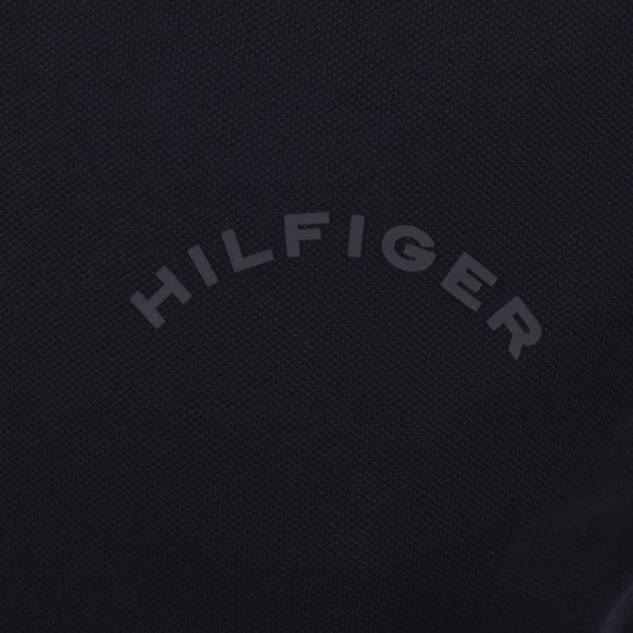 Image number 3 for Tommy Hilfiger Sleeve Tape Polo T Shirt Desert Sky