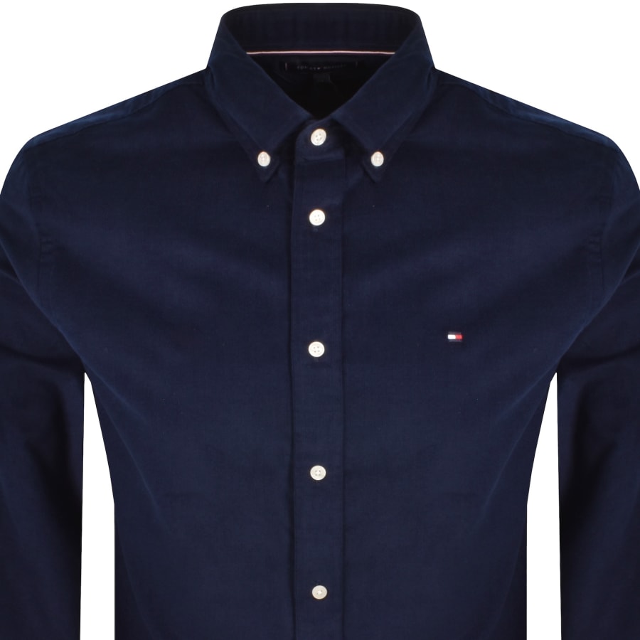 Image number 2 for Tommy Hilfiger Corduroy Shirt Navy