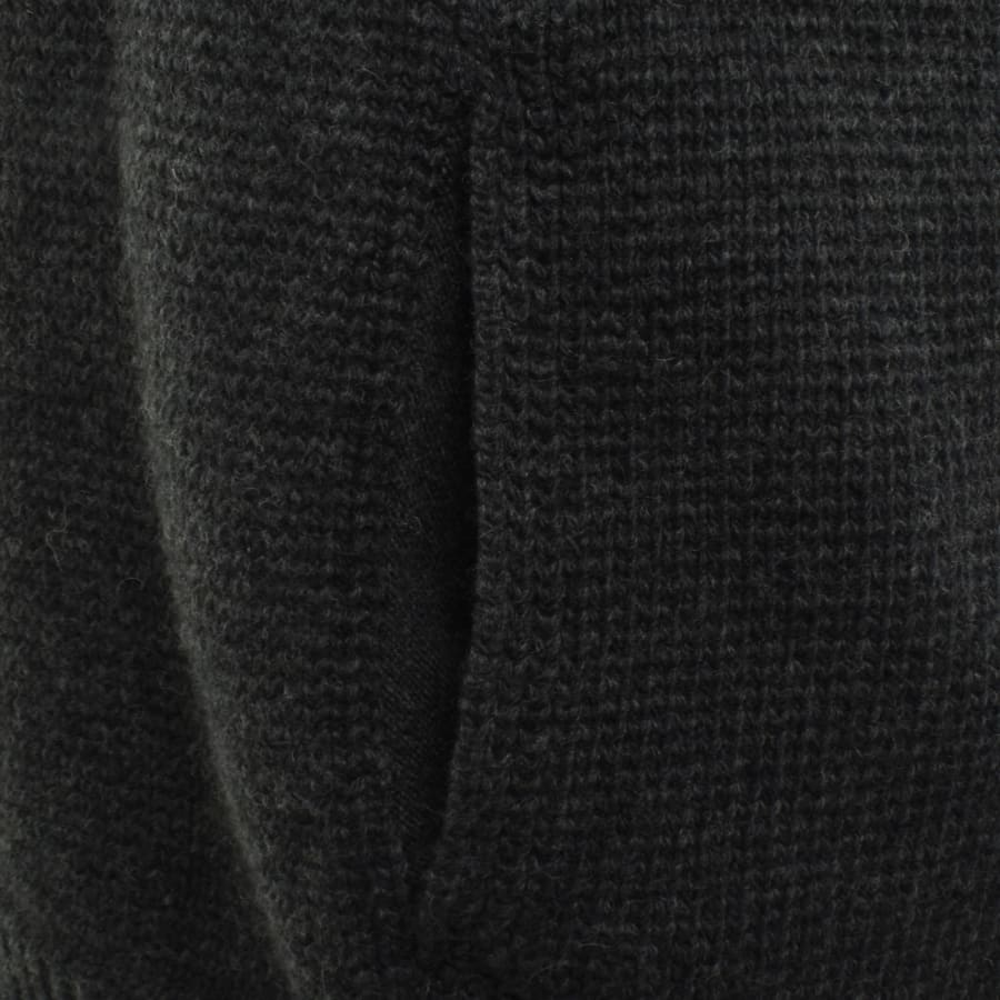 Image number 4 for CP Company Hooded Goggle Knitted Cardigan Grey