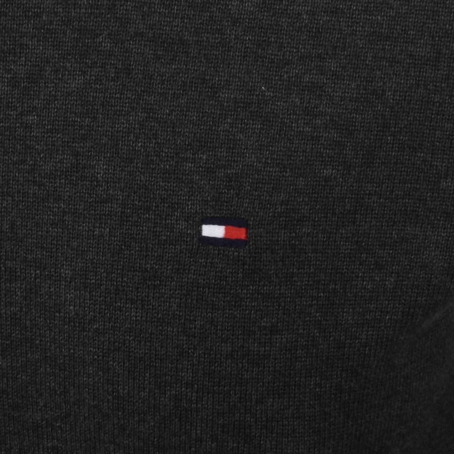 Image number 3 for Tommy Hilfiger Essential Knit Jumper Grey