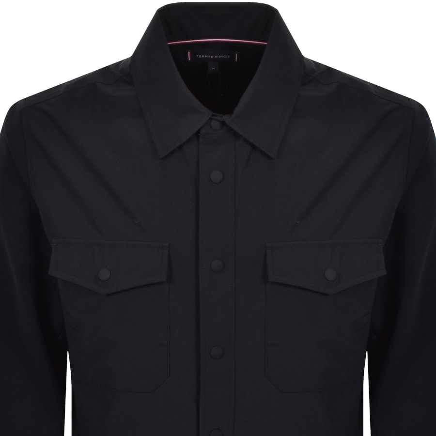 Image number 2 for Tommy Hilfiger Intechno Overshirt Navy