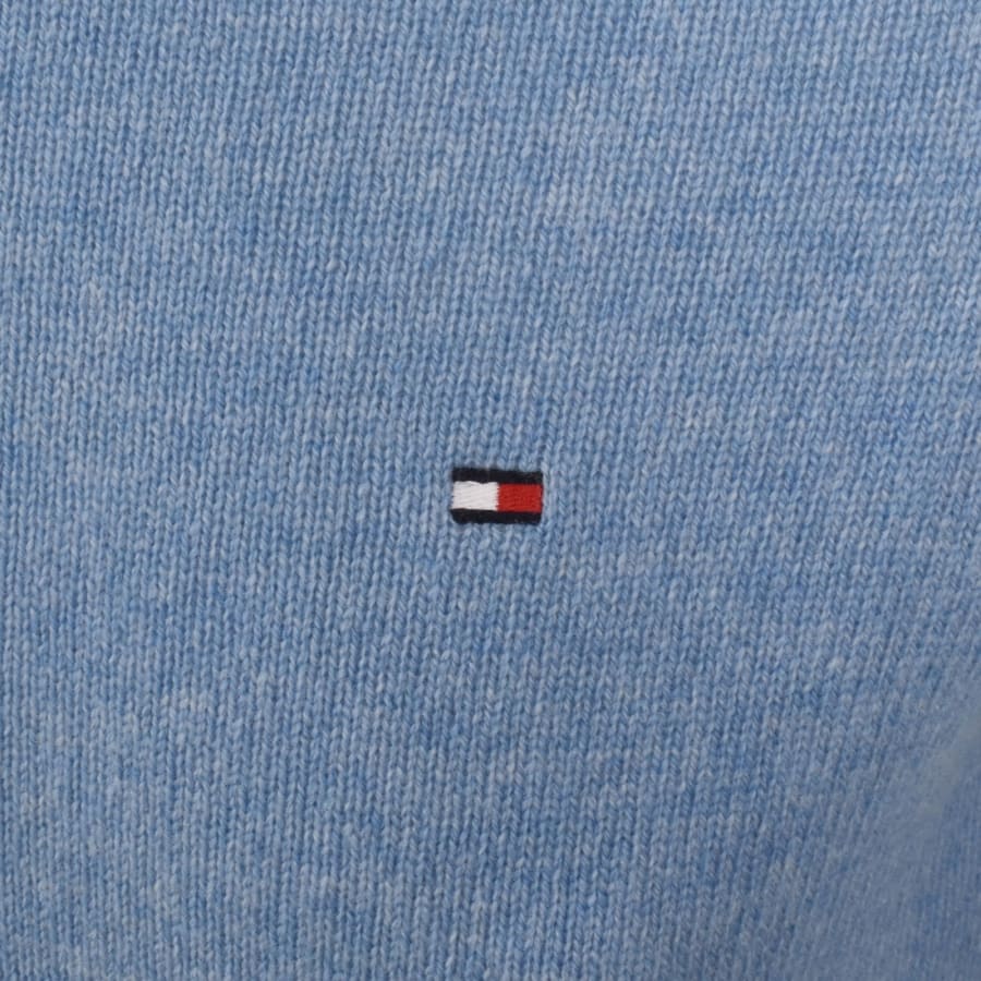 Image number 3 for Tommy Hilfiger Lambswool Knit Jumper Blue
