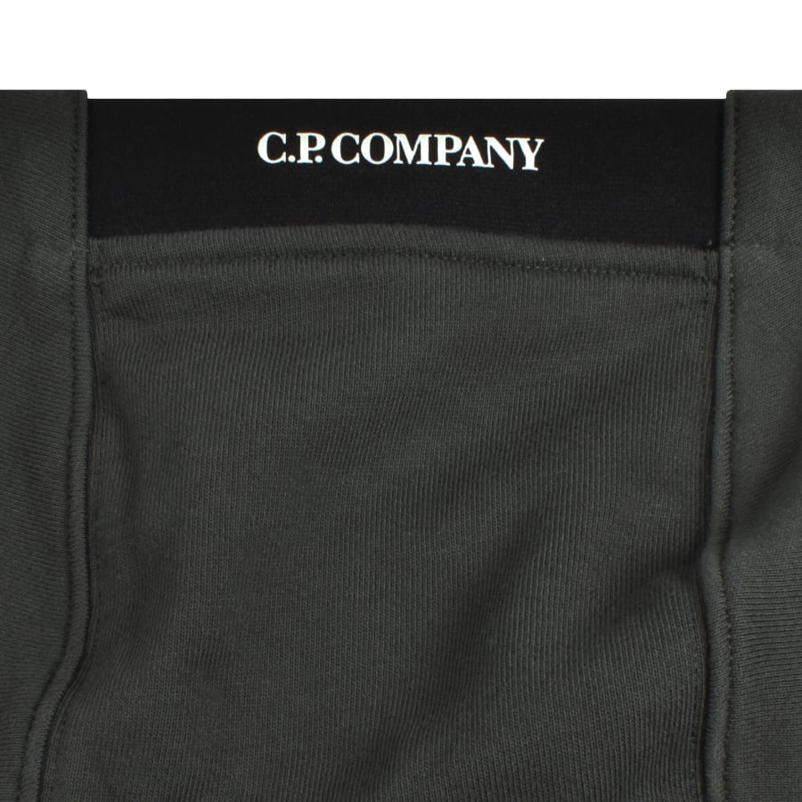 Image number 5 for CP Company Diagonal Raised Hoodie Grey