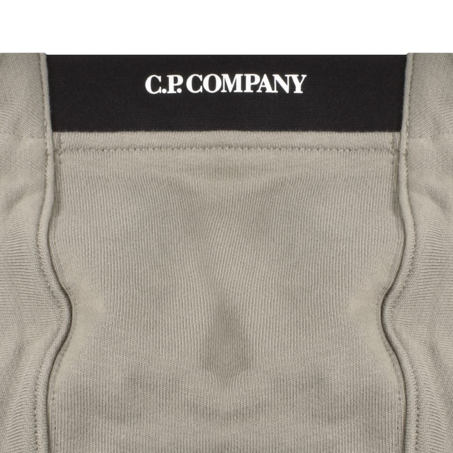 Image number 5 for CP Company Diagonal Raised Hoodie Grey