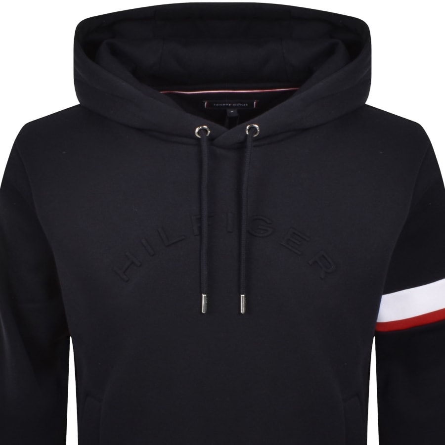 Image number 2 for Tommy Hilfiger Insert Hoodie Navy