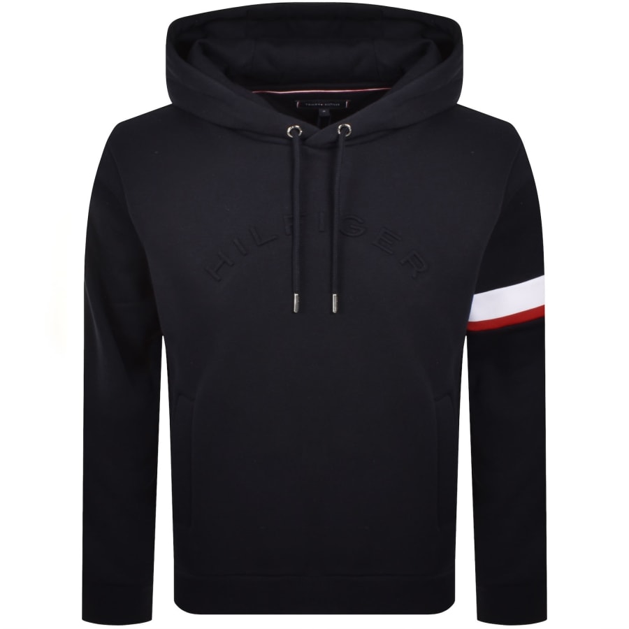Image number 1 for Tommy Hilfiger Insert Hoodie Navy