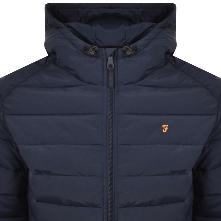Image number 2 for Farah Kennedy Padded Jacket Yale Blue