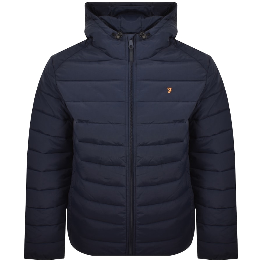 Image number 1 for Farah Kennedy Padded Jacket Yale Blue