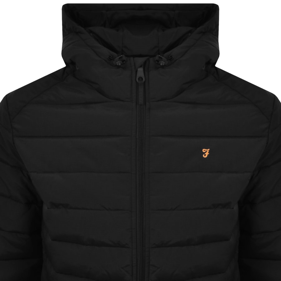 Image number 2 for Farah Kennedy Padded Jacket Black