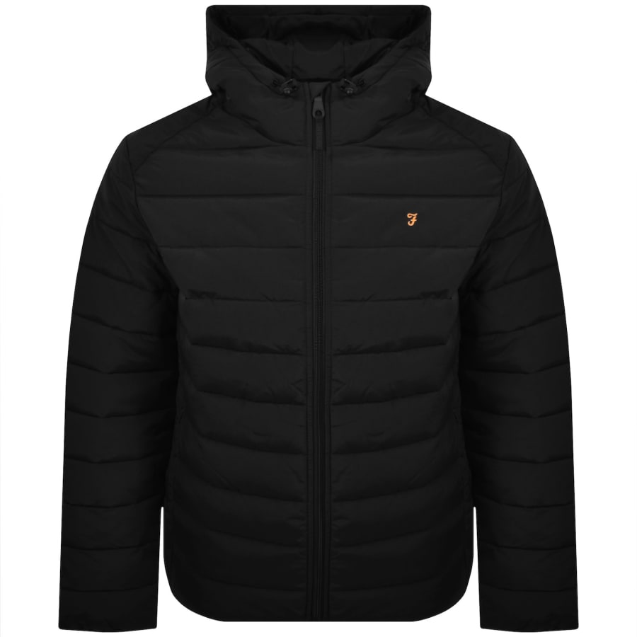 Image number 1 for Farah Kennedy Padded Jacket Black