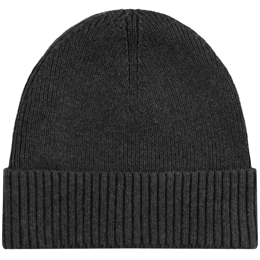 Image number 2 for Tommy Hilfiger Flag Beanie Hat Grey