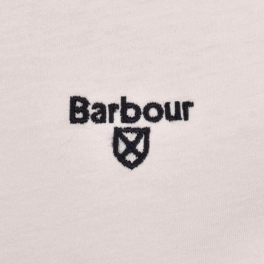 Image number 3 for Barbour Cornsay Tailored Fit T Shirt Cream