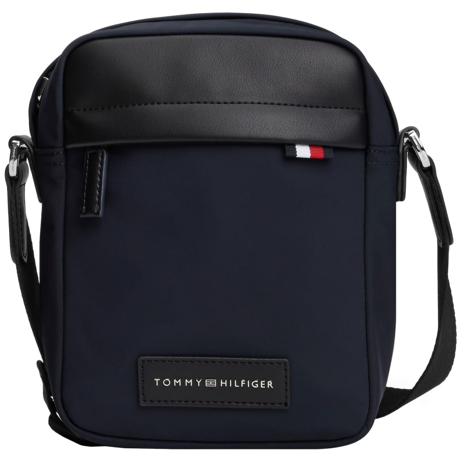 Image number 1 for Tommy Hilfiger Mini Reporter Bag Navy