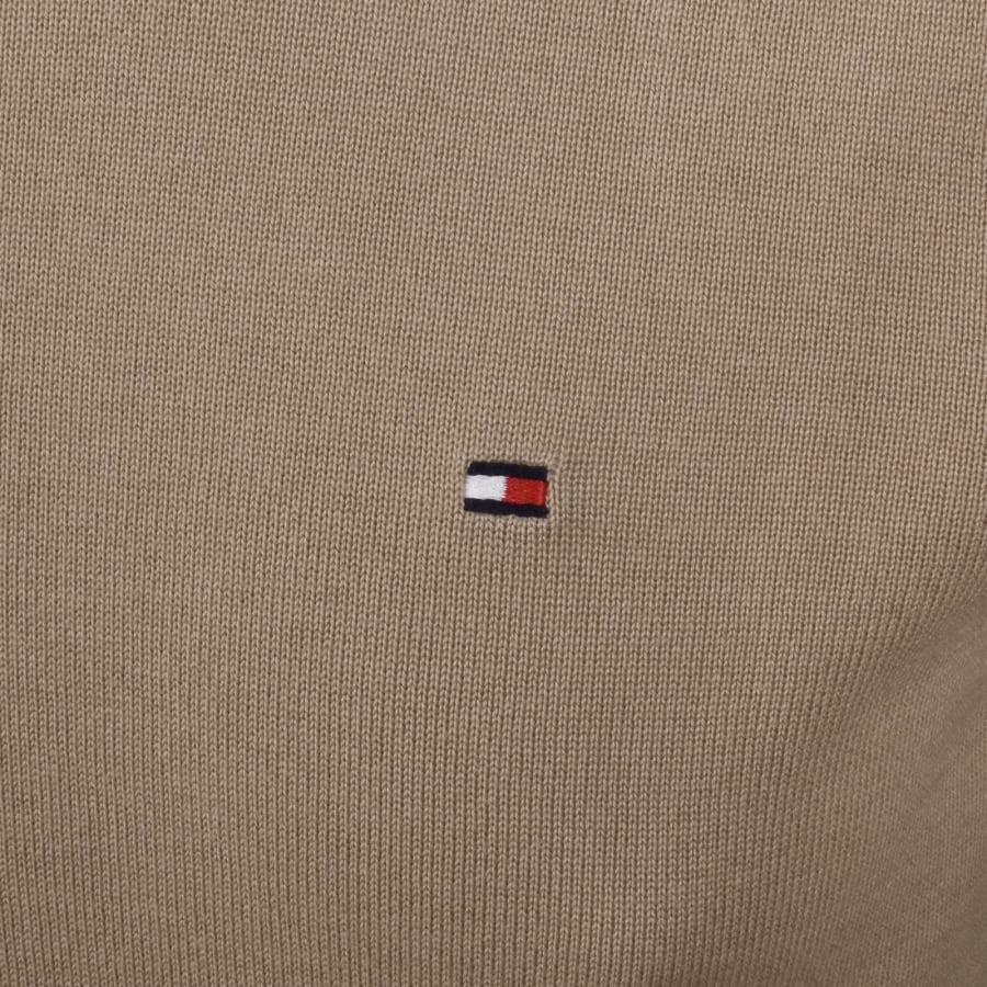 Image number 3 for Tommy Hilfiger Essential Knit Jumper Brown