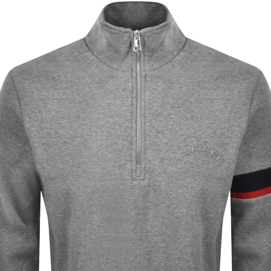 Image number 2 for Tommy Hilfiger Insert Sweatshirt Grey