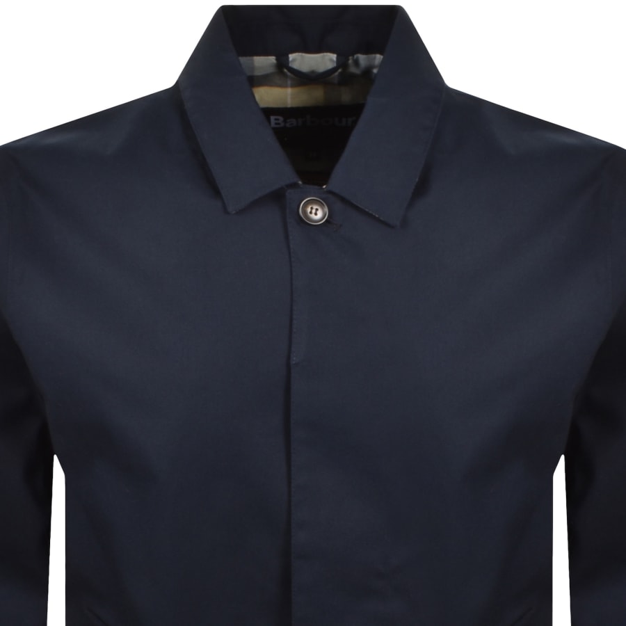 Image number 2 for Barbour Rokig Waterproof Jacket Navy