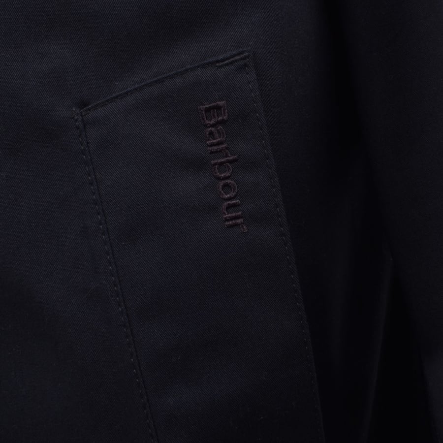 Image number 3 for Barbour Rokig Waterproof Jacket Navy