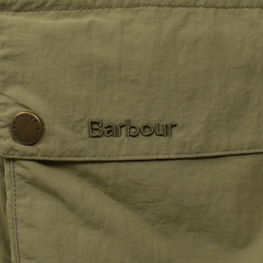 Image number 4 for Barbour Modified Solway Showerproof Jacket Green